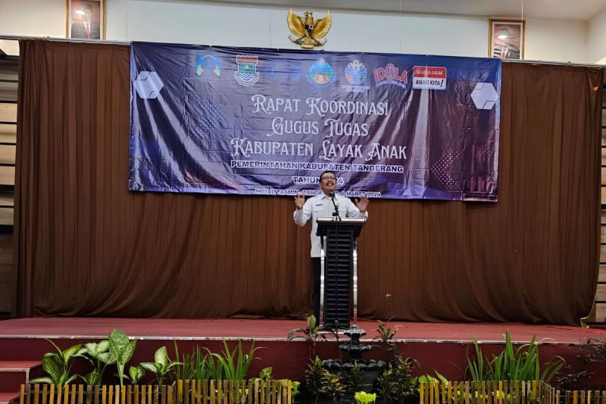 Tangerang ditargetkan jadi daerah layak anak pada 2030