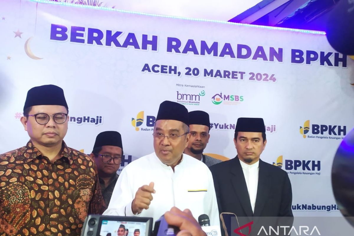 BPKH ajak anak muda Aceh tabung haji sejak dini, karena daftar tunggu 34 tahun