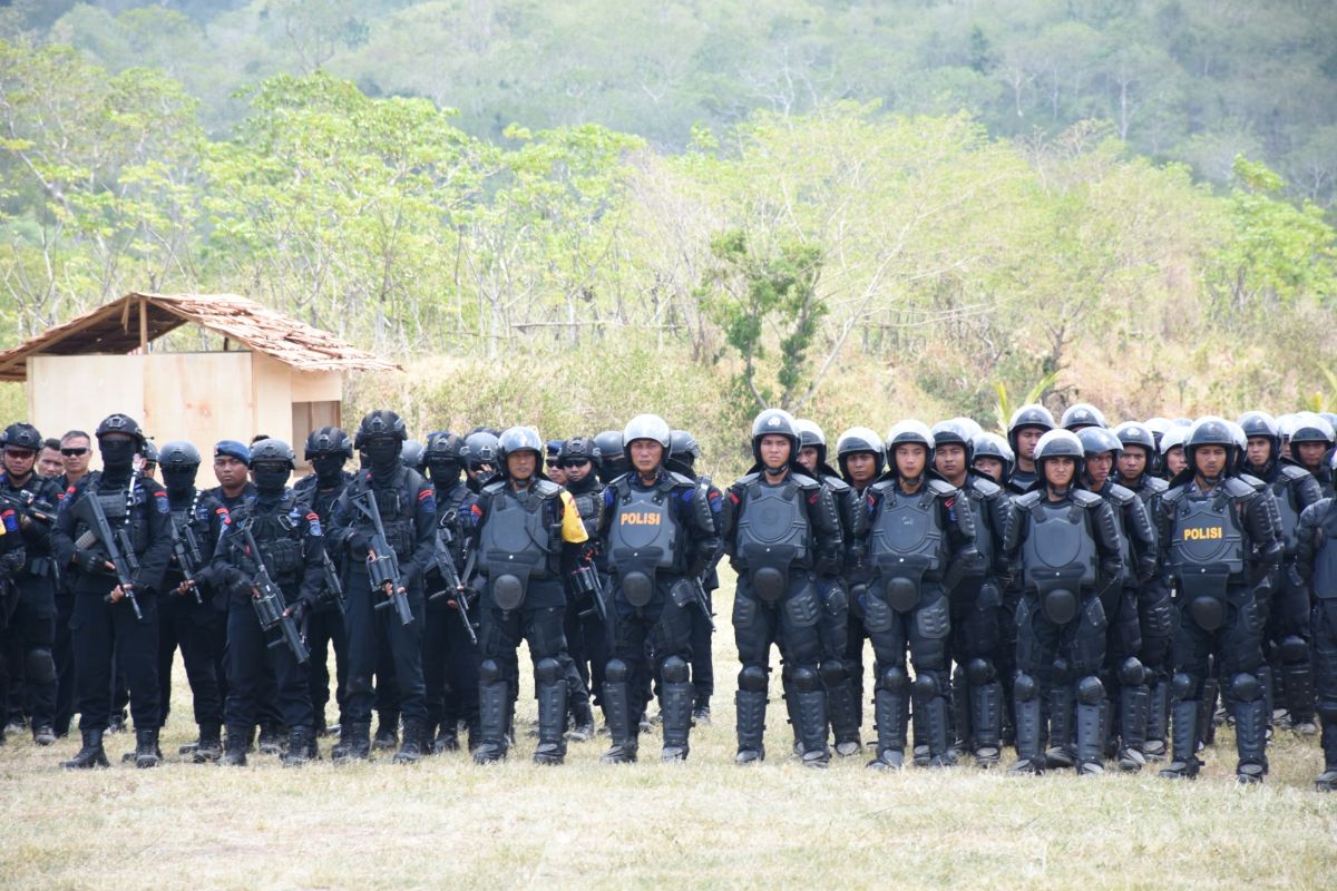 Polda Sulteng siapkan pasukan PHH jelang pengumuman hasil Pemilu KPU RI