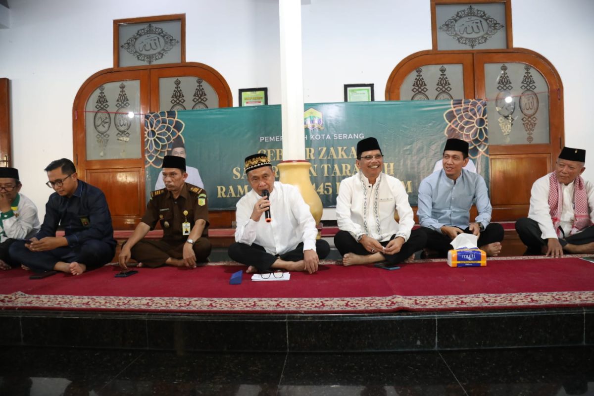 Safari Ramadhan Pemkot Serang bantu tingkatkan penerimaan zakat