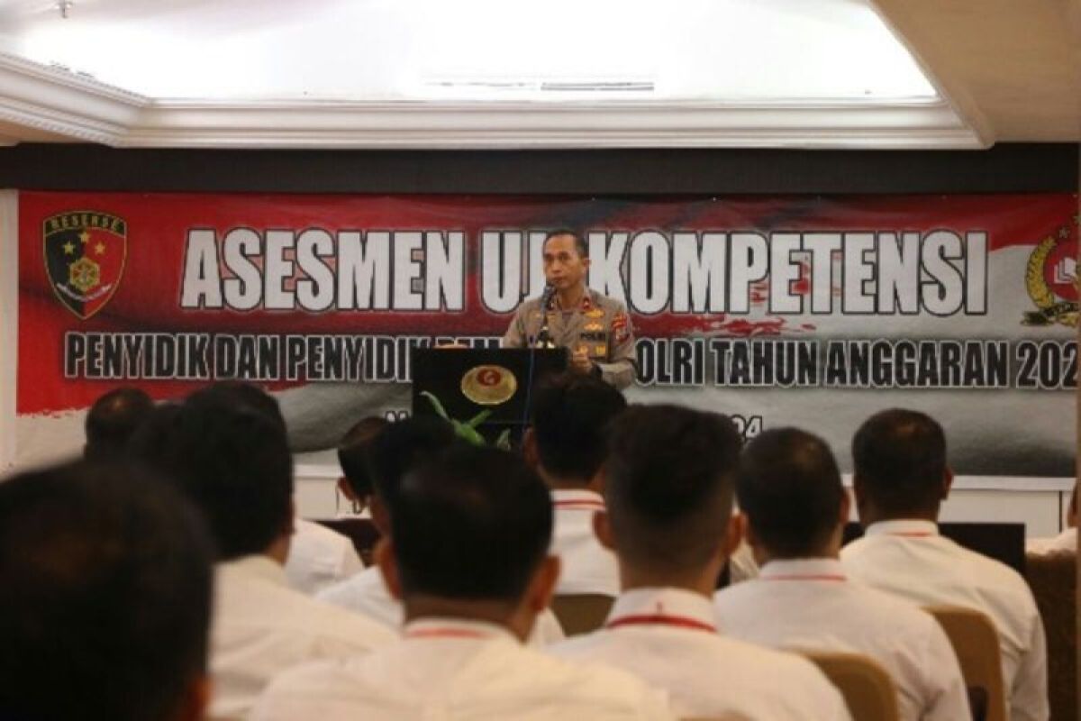 Mabes Polri gelar asesmen uji kompetensi penyidik di  Polda Sulut