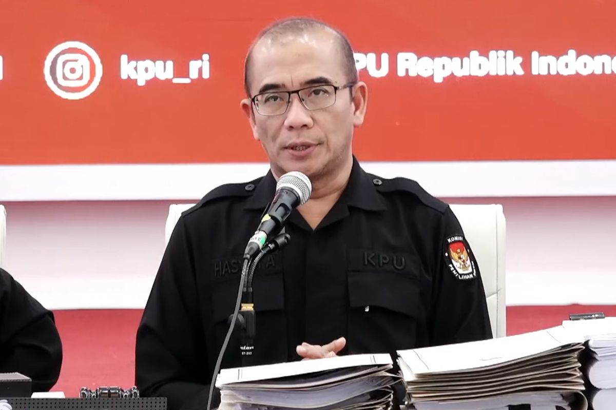 38 provinsi telah selesai direkapitulasi oleh KPU RI