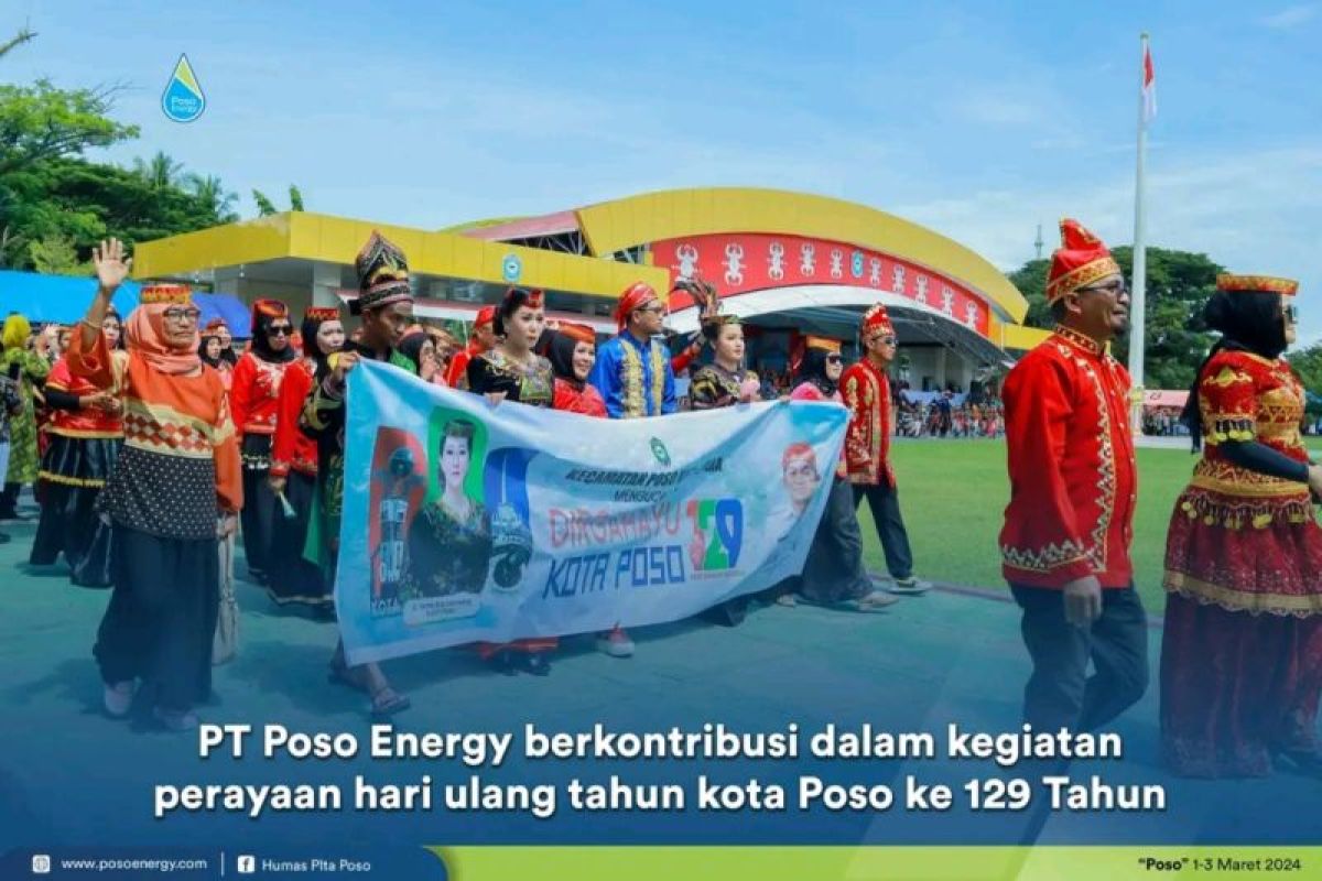 Poso Energy berpartisipasi dalam memeriahkan HUT Kota Poso ke-129