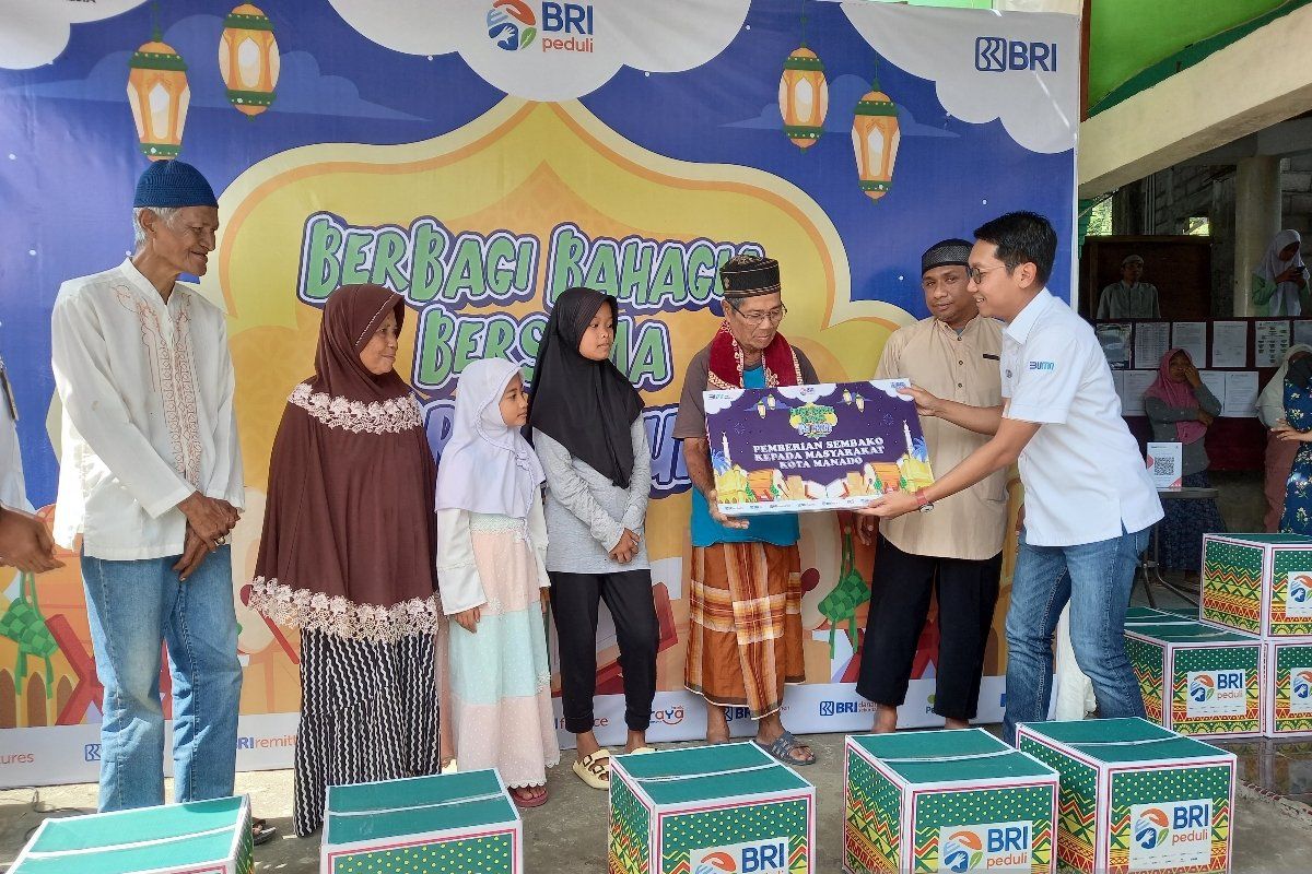 BRI berbagi bahagia bersama jelang Lebaran 1445 H di Sulut