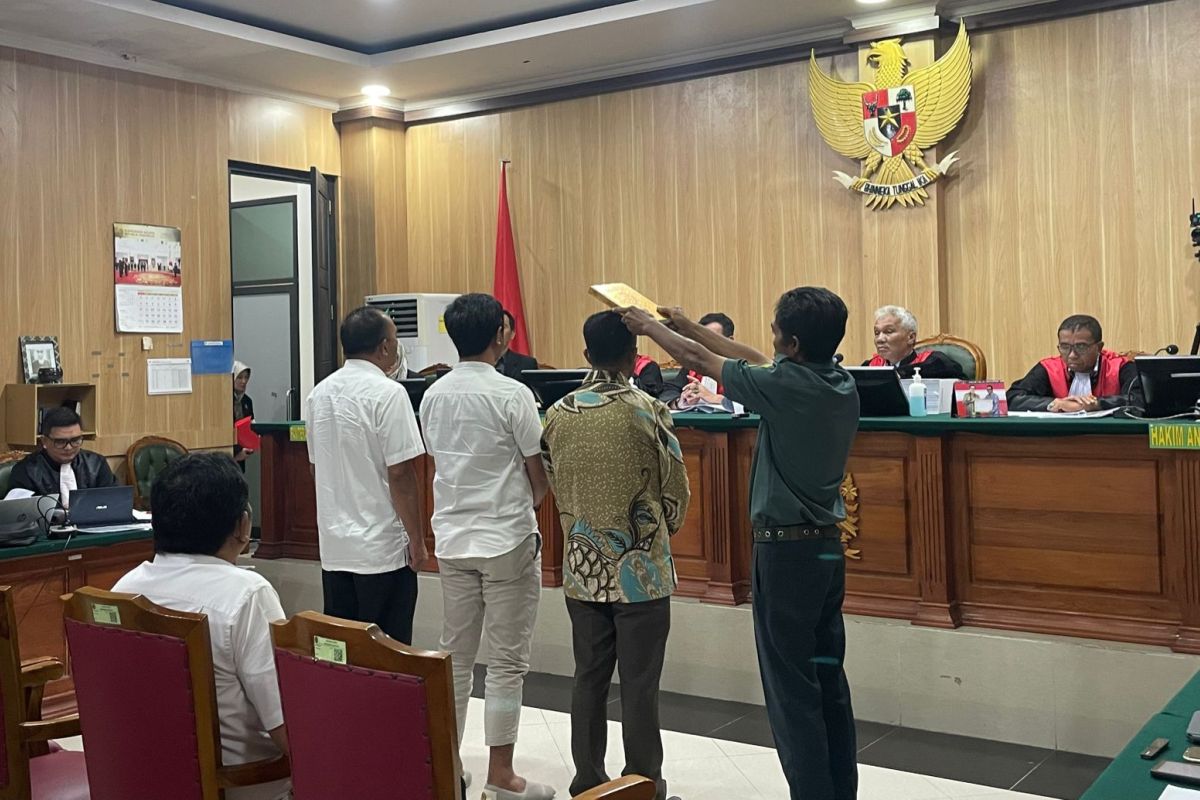 PN Ternate hadirkan empat saksi sidang lanjutan kasus OTT Gubernur Malut non aktif