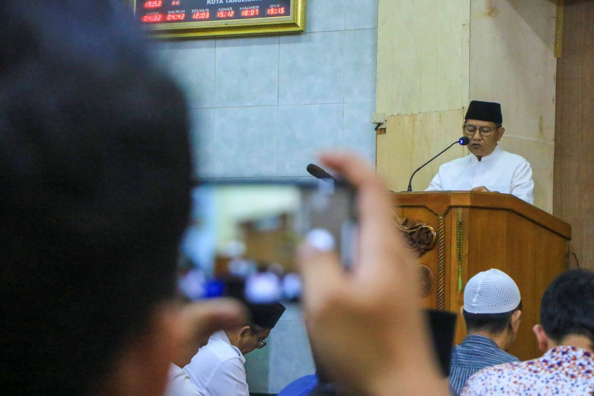 Sekda Kota Tangerang ajak masyarakat tidak tunda bayar zakat fitrah