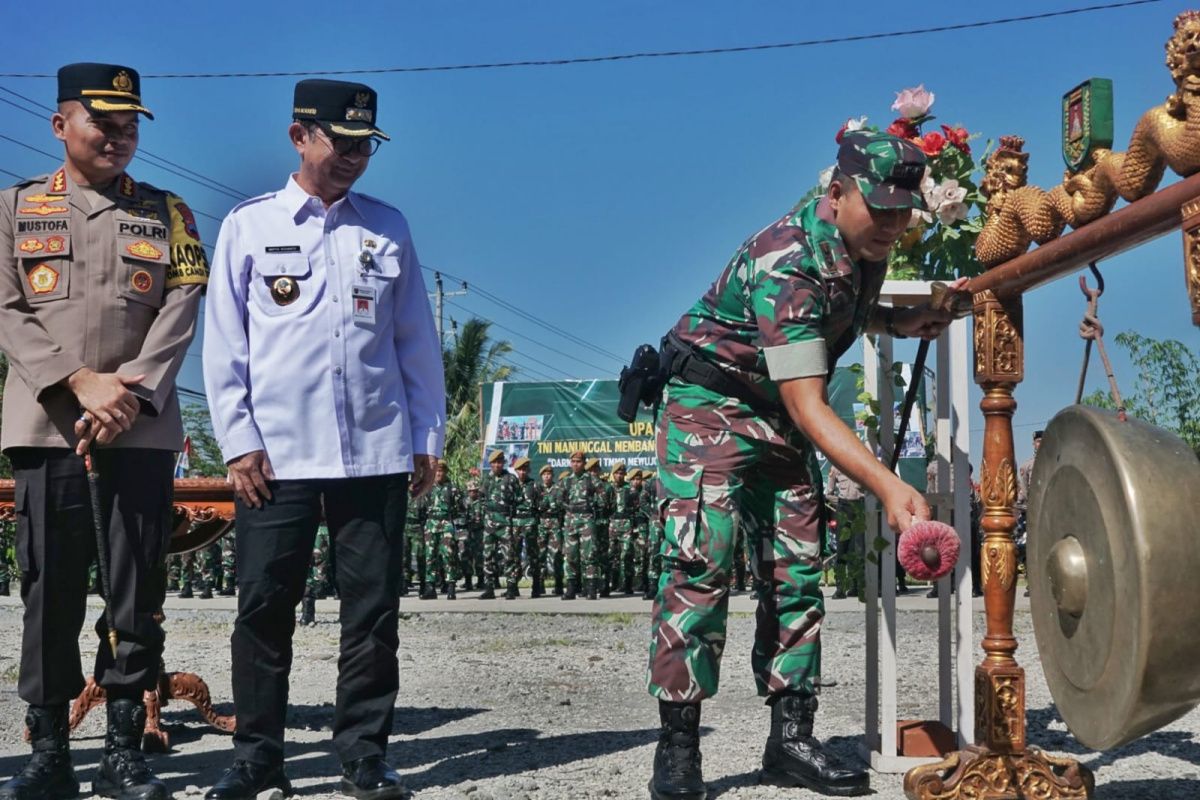 Dandim Magelang berharap  kegiatan TMMD menunjang ekonomi masyarakat