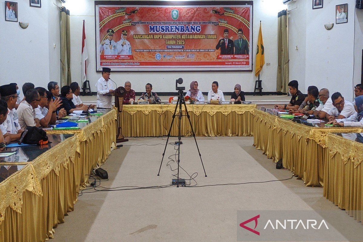 Kotim tetapkan lima prioritas pembangunan dalam Musrenbang RKPD 2025