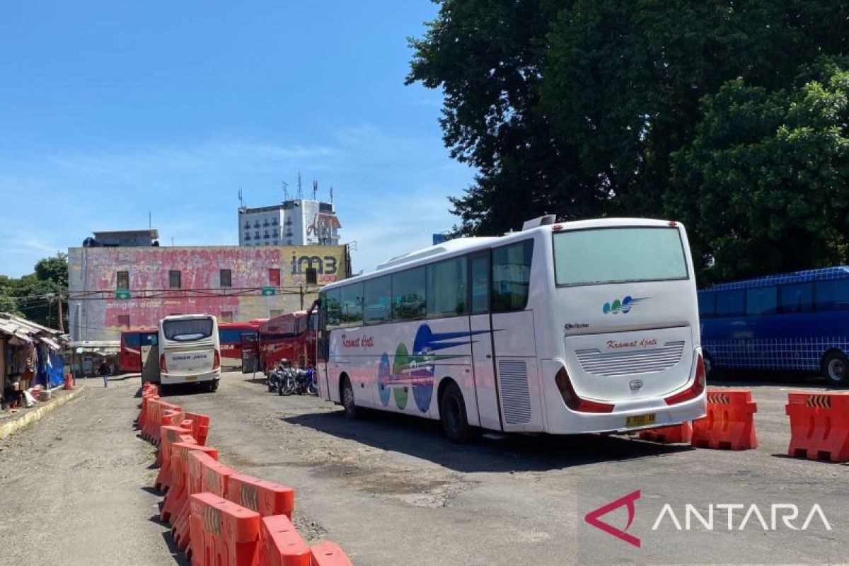 Dishub Kota Bogor gelar ramp check bus angkutan mudik di Terminal Baranangsiang