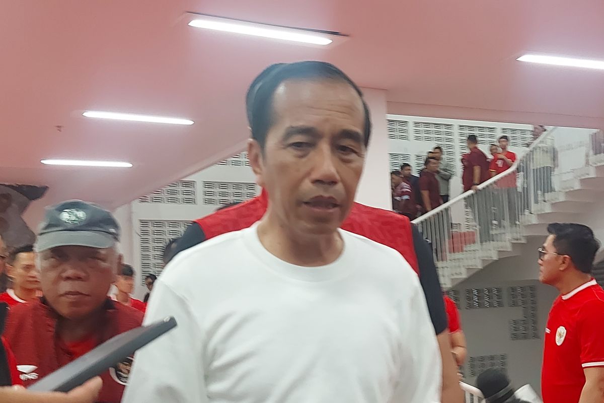 Jokowi pun kesal kepemimpinan wasit laga Indonesia lawan Bahrain