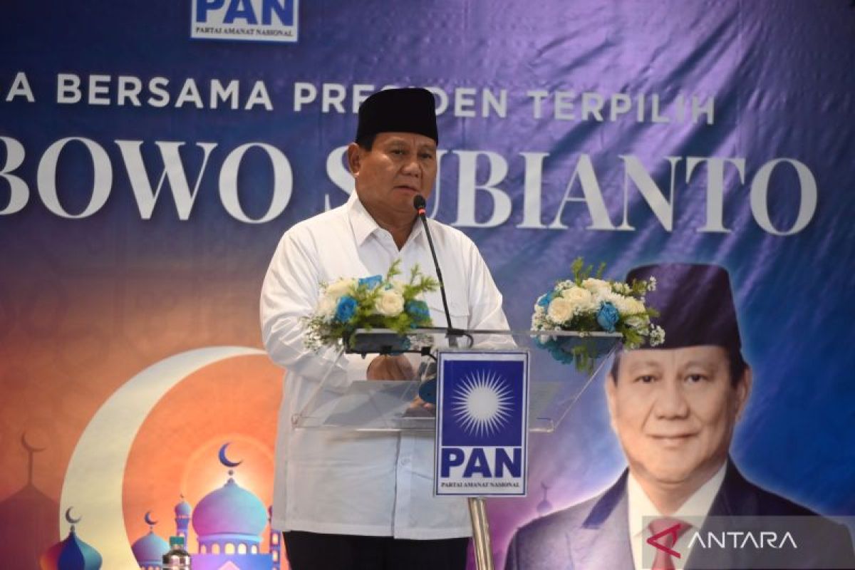 Prabowo berterima kasih atas skor yang diberi Anies dan Ganjar saat masa kampanye