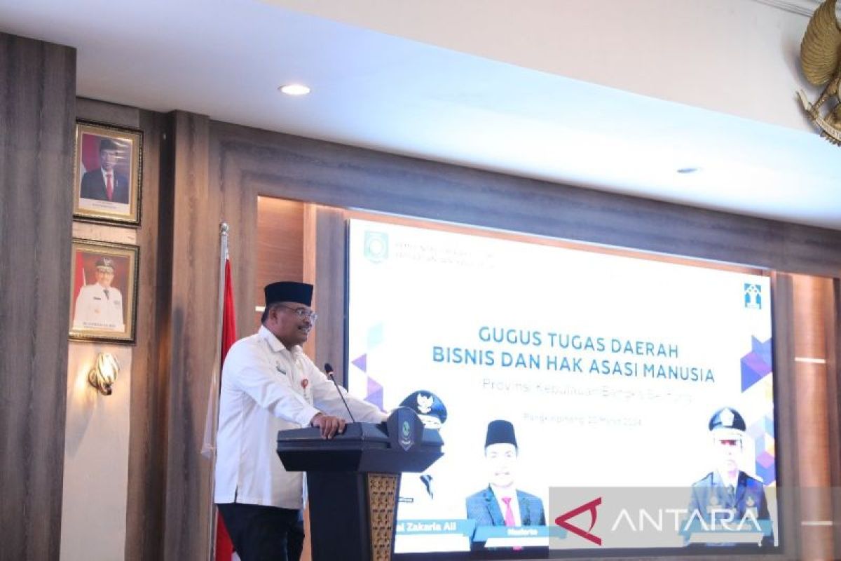 Pj Gubernur Babel: Tangani pelanggaran HAM narasi