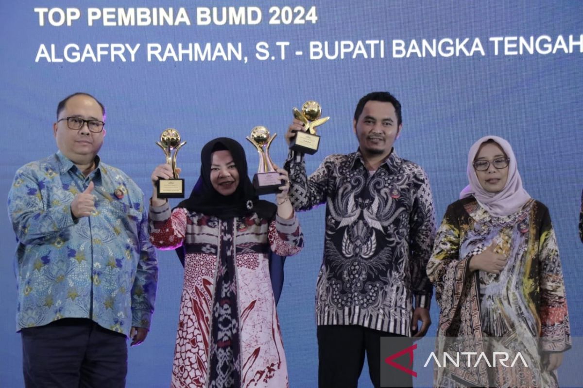 RSUD Abu Hanifah Bangka Tengah raih Top BUMD Award 2024