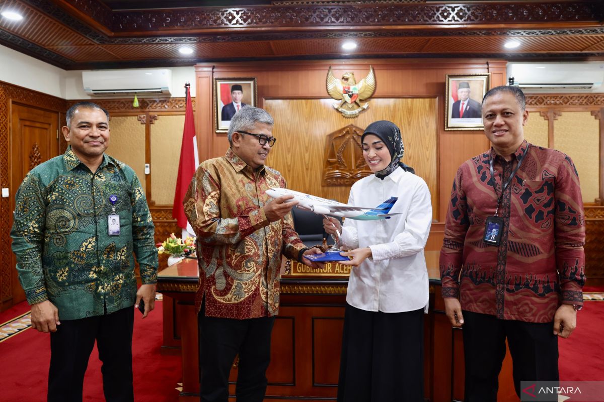 Pj Gubernur Aceh ajak sukseskan PON, Garuda Indonesia siap tambah flight