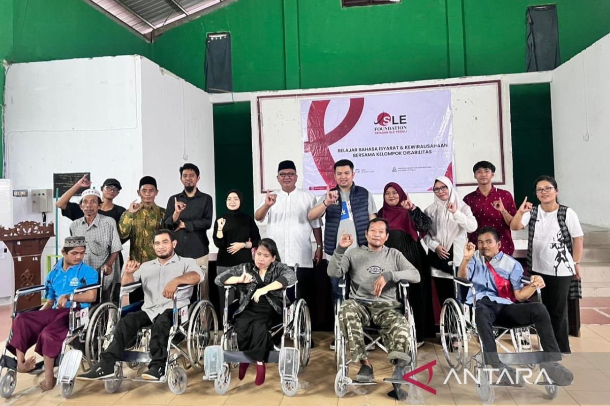 SLE Foundation memberdayakan kaum disabilitas di Kukar