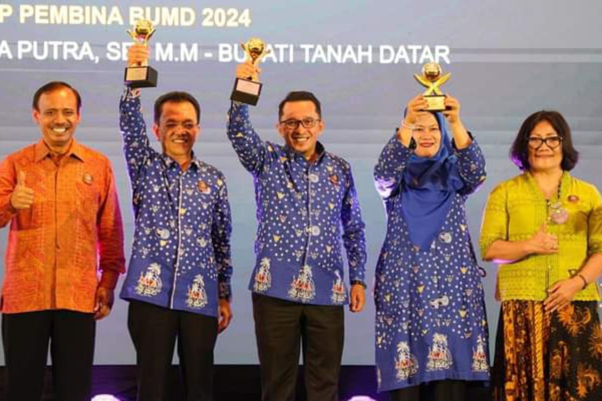 Tanah Datar raih Top BUMD awards 2024