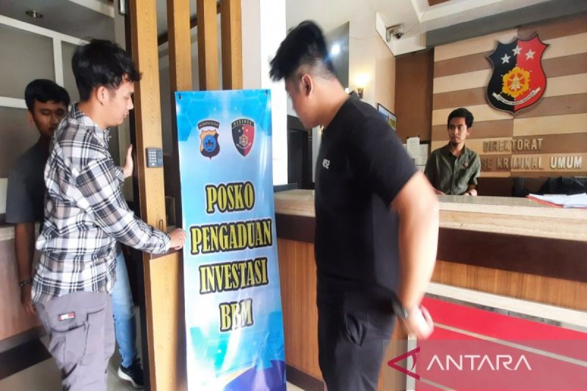 Ditreskrimum Polda Kalsel buka posko pengaduan investasi BBM