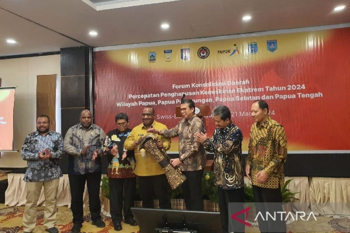 Kemenko PMK konsolidasi penghapusan kemiskinan ekstrem di Tanah Papua