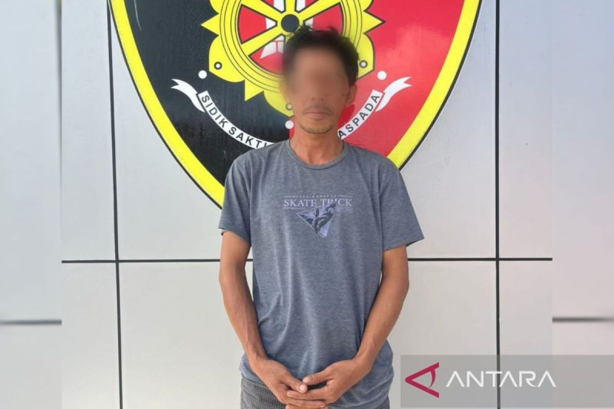 Sat Reskrim Polres Belitung amankan pria diduga penampung dan pengelola timah ilegal
