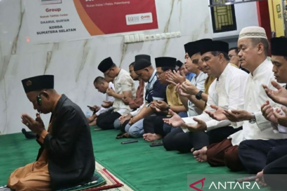 Kemenkumham Sumsel tingkatkan  pembinaan kerohanian napi