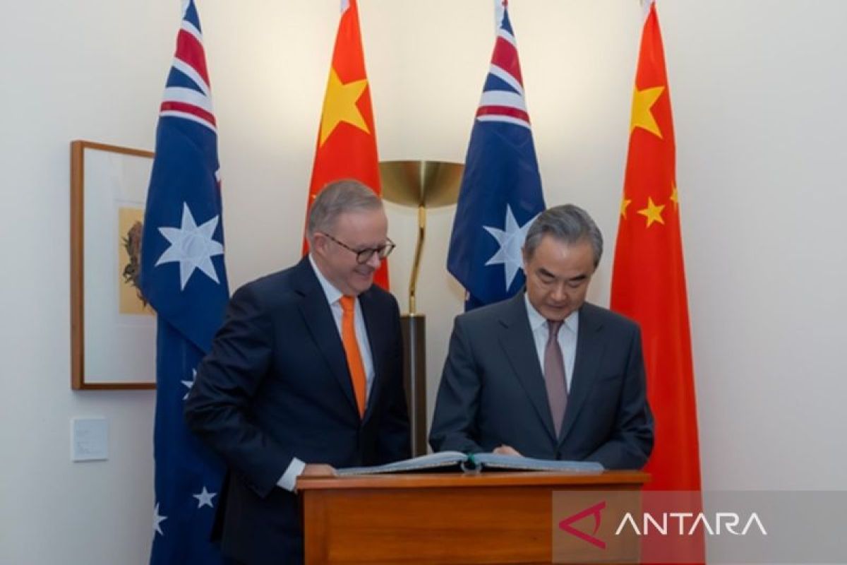 Menlu China bertemu dengan PM Australia di Canberra