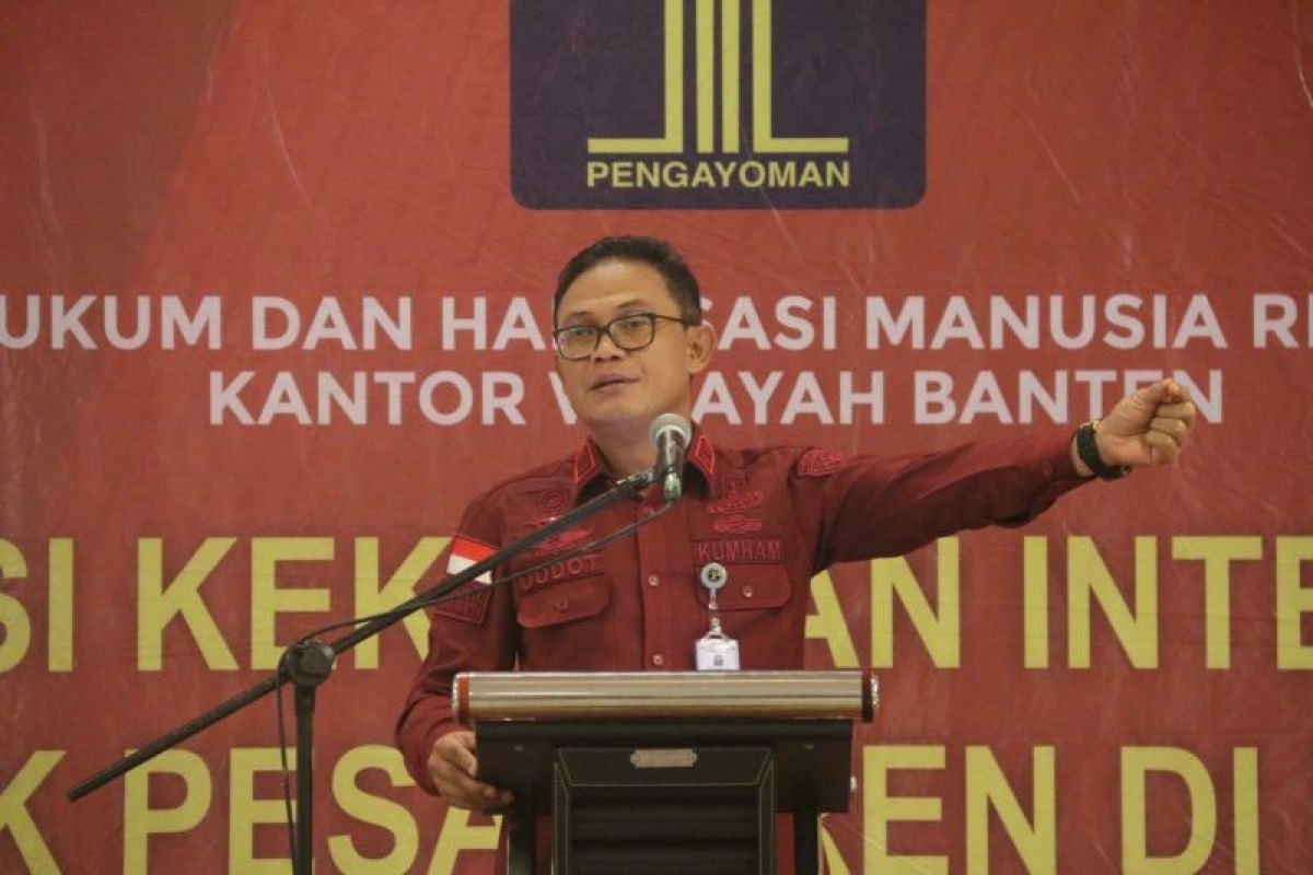 Kemenkumham Banten promosikan Kekayaan Intelektual bagi pondok pesantren