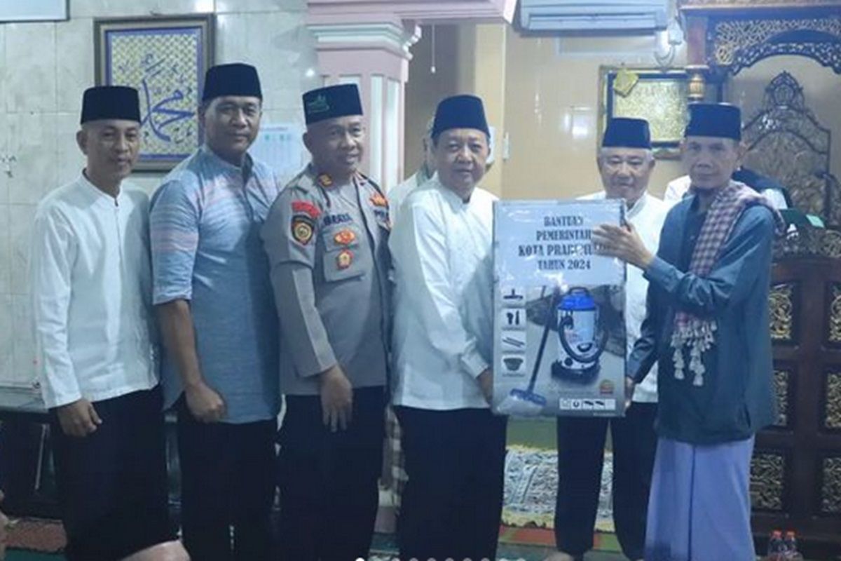 Pejabat Prabumulih Safari Ramadhan sambil bagikan vacum cleaner