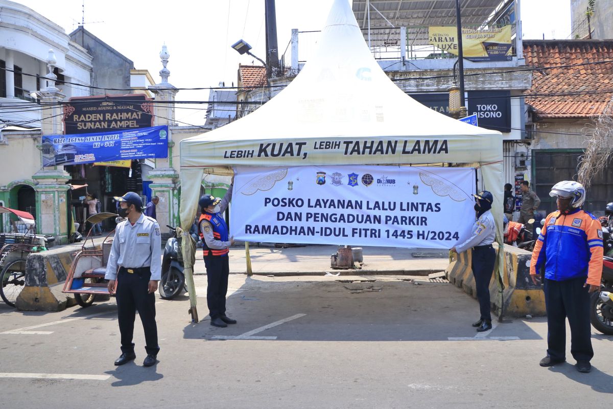 Dishub buka posko pengaduan pelanggaran parkir di tiga ruas jalan