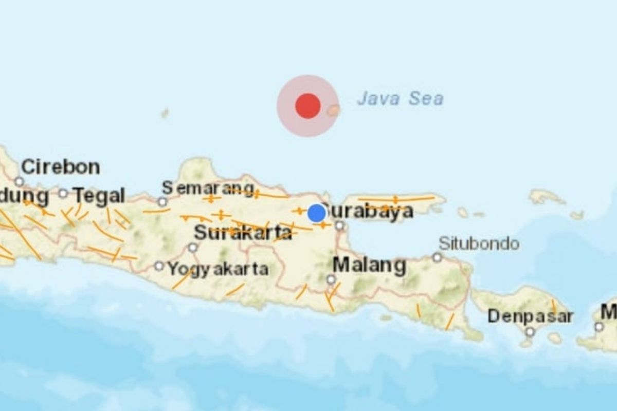 BPBD: Gempa di Tuban terjadi 16 kali