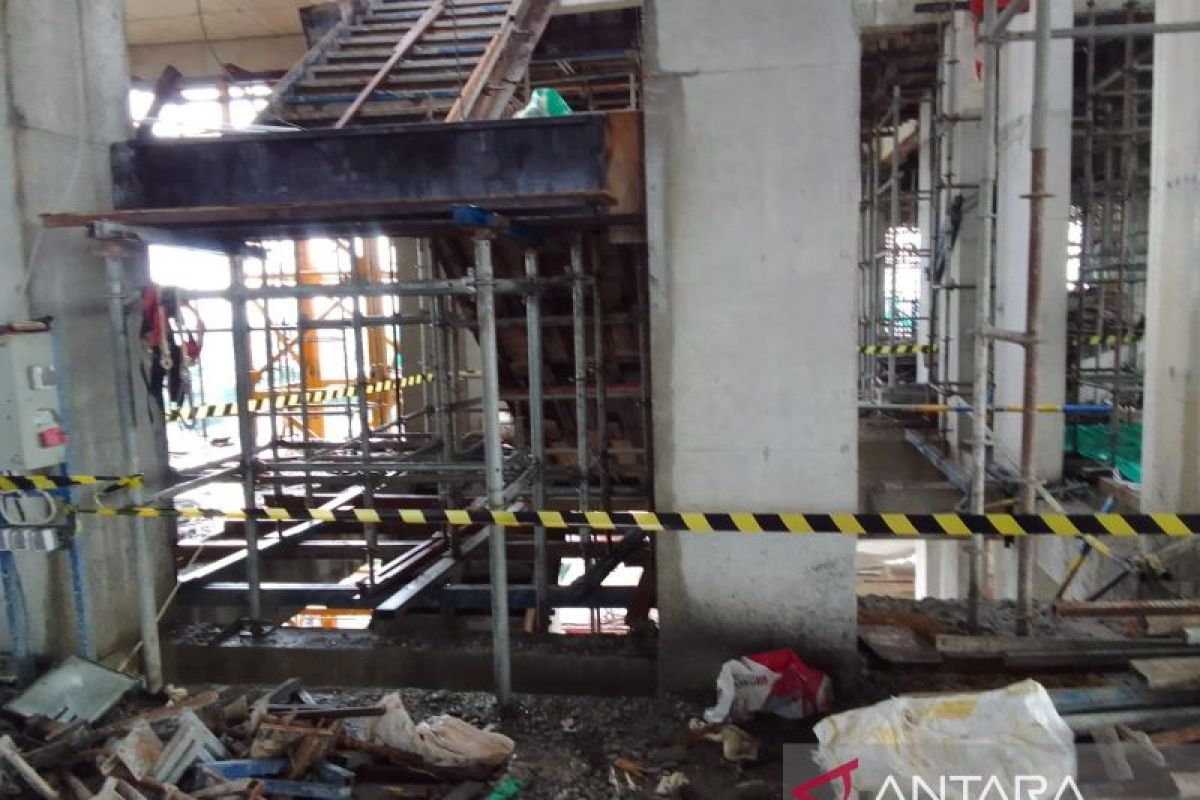 Laka kerja tewaskan pekerja proyek rumah sakit di Banjarmasin