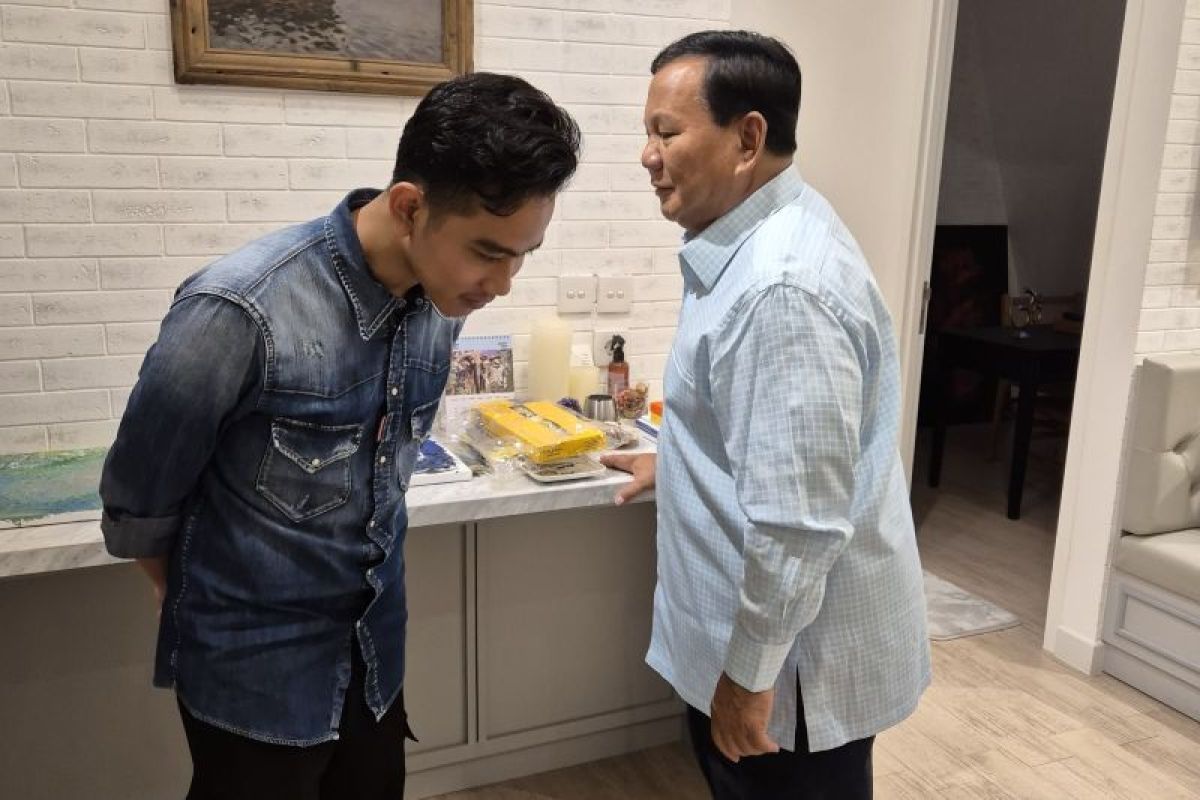 Gibran bertemu Prabowo pada perayaan ulang tahun Didit Hediprasetyo