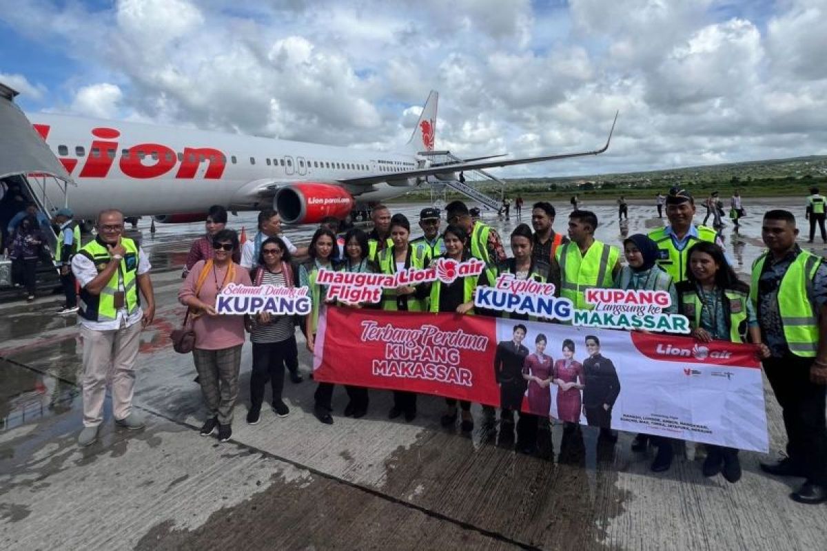 Lion Air buka rute penerbangan Kupang-Makassar