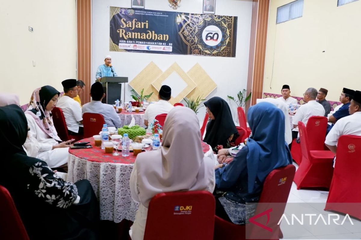 Kakanwil Kemenkumham Babel Safari Ramadhan ke Lapas Perempuan Pangkalpinang