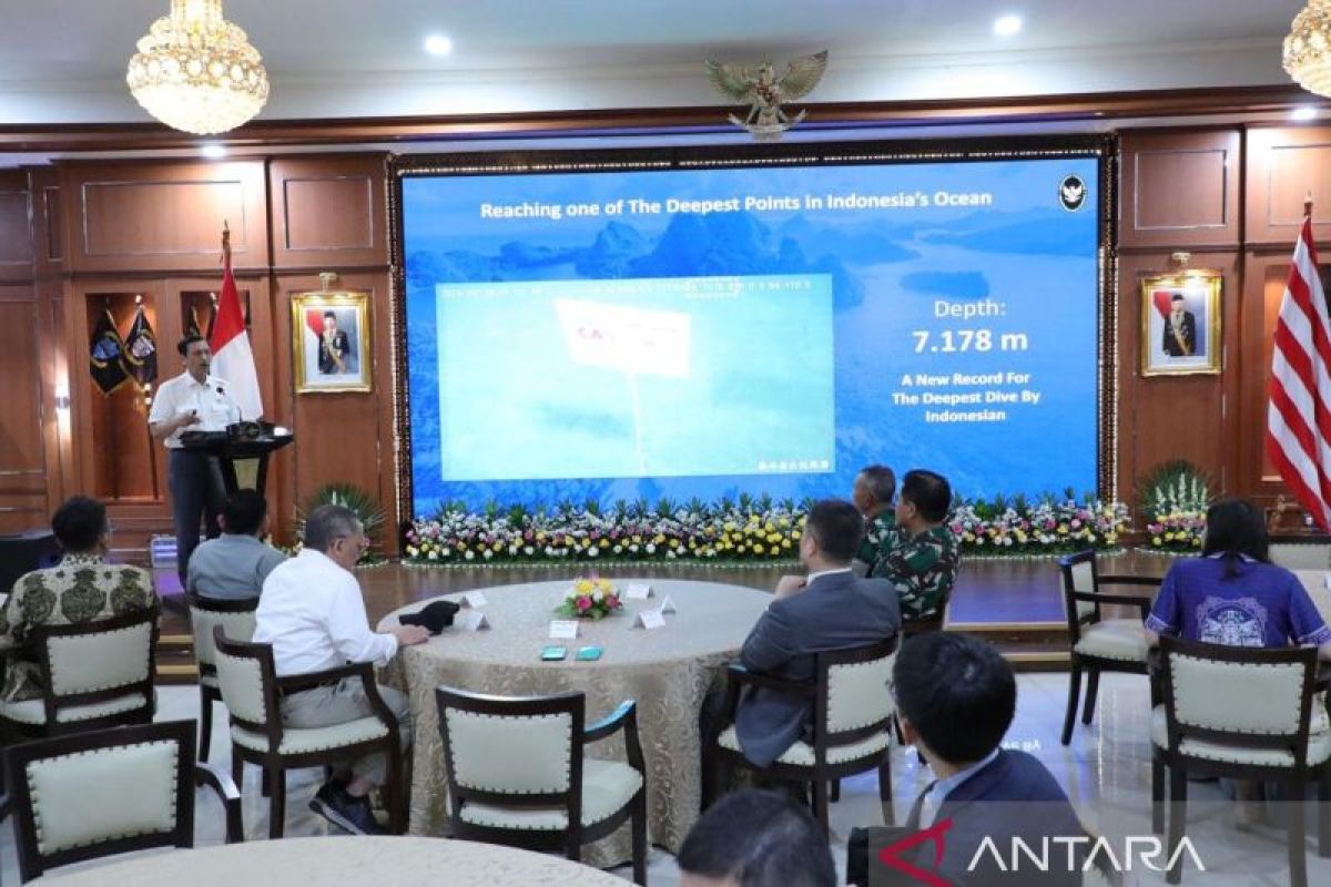 Luhut: Eksplorasi laut dalam RI-China untuk ungkap potensi tersembunyi