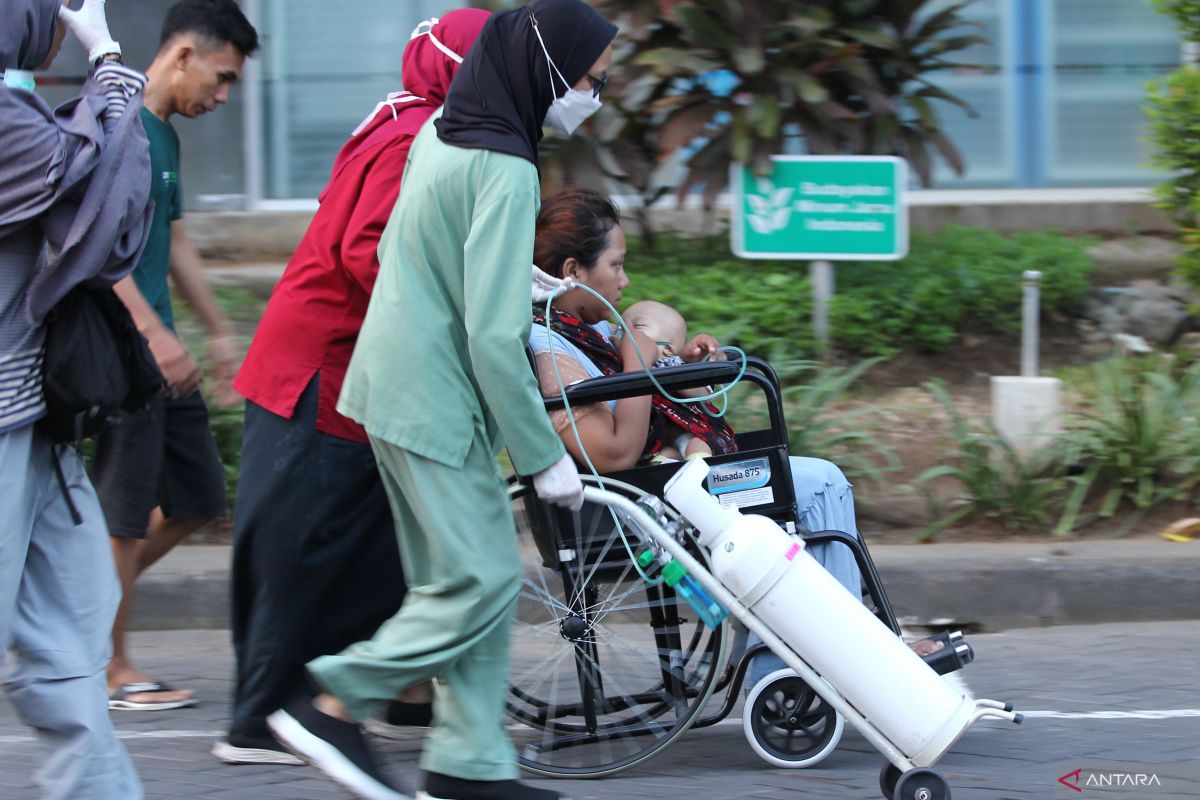 Pascagempa, seluruh pasien RS Unair kembali masuk ruang perawatan