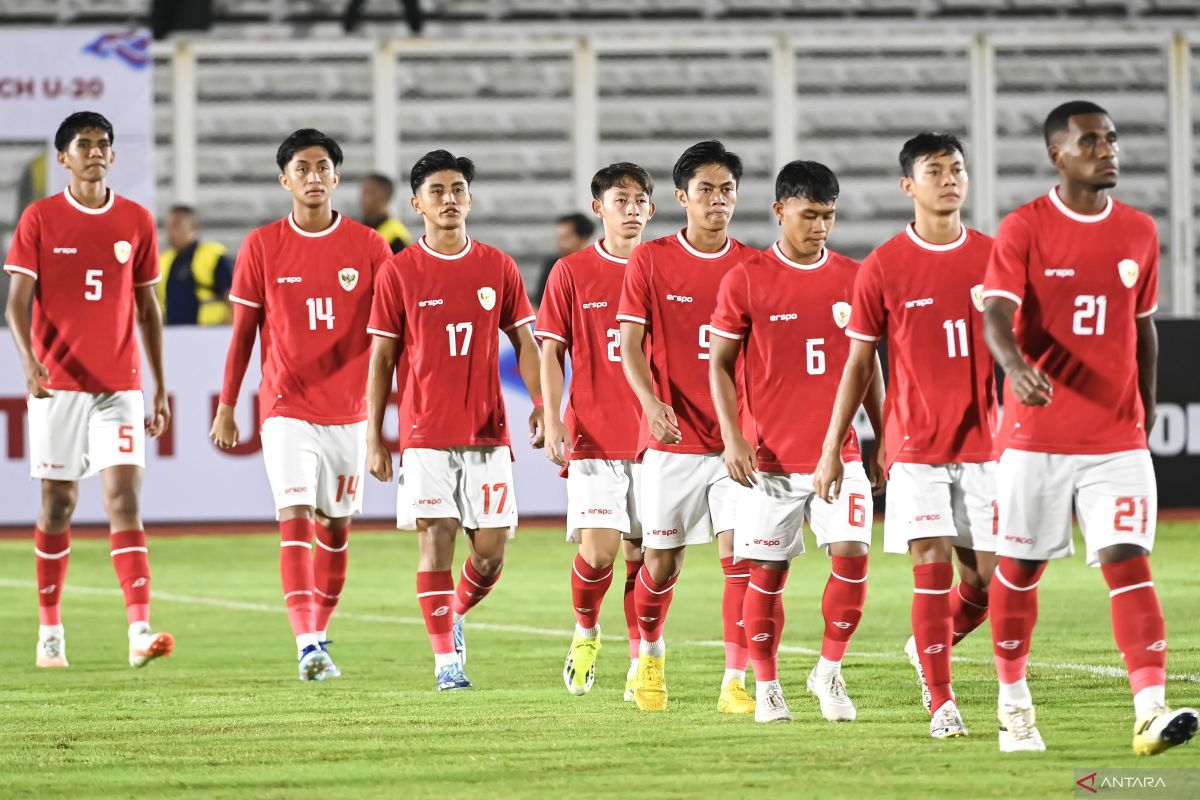 Indonesia U-20 kalah dari Panama U-23 dengan skor 0-4