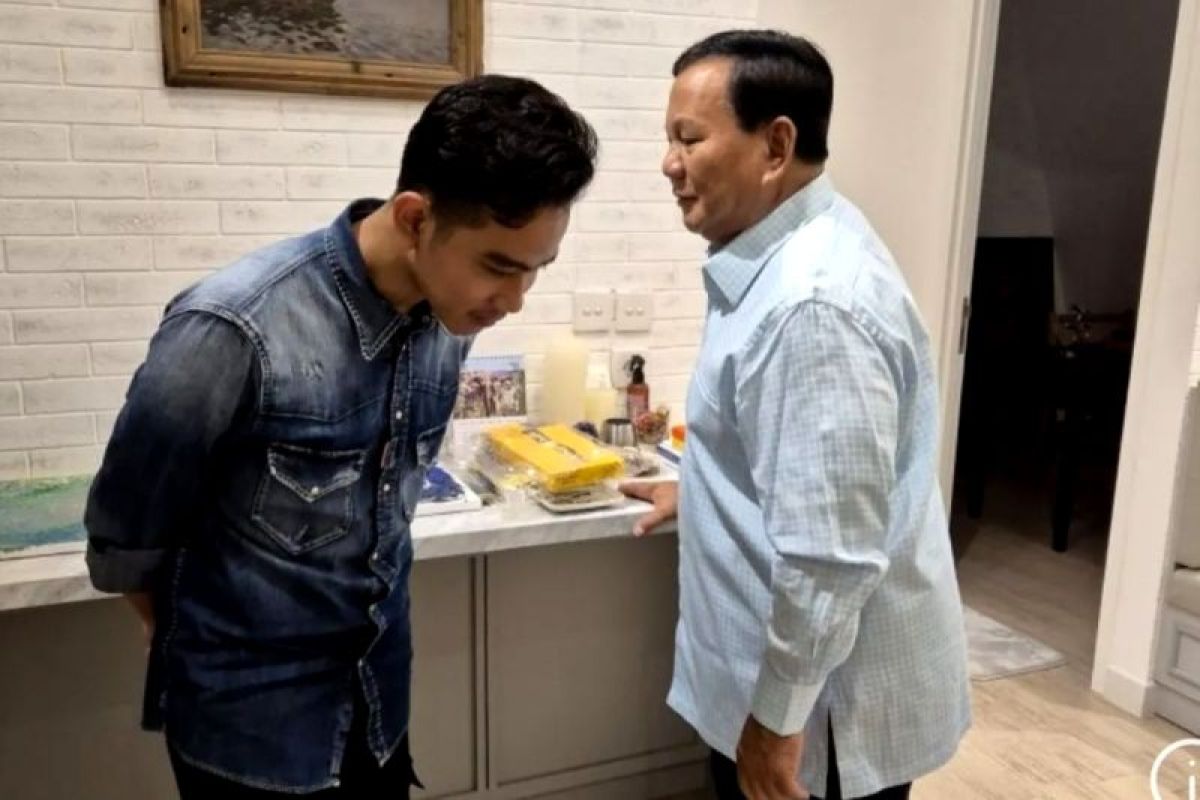 Gibran bertemu Prabowo pada perayaan ulang tahun Didit Hediprasetyo