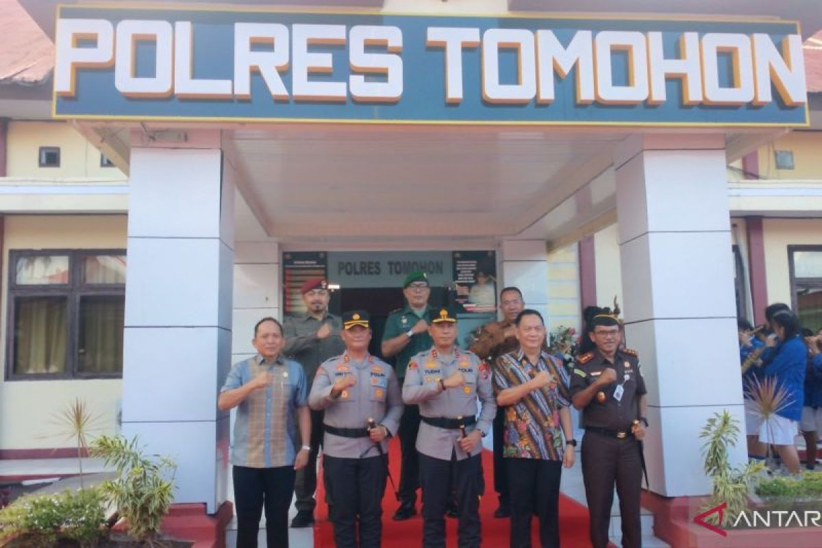 Wali Kota Tomohon sambut kunjungan kerja Kapolda Sulut