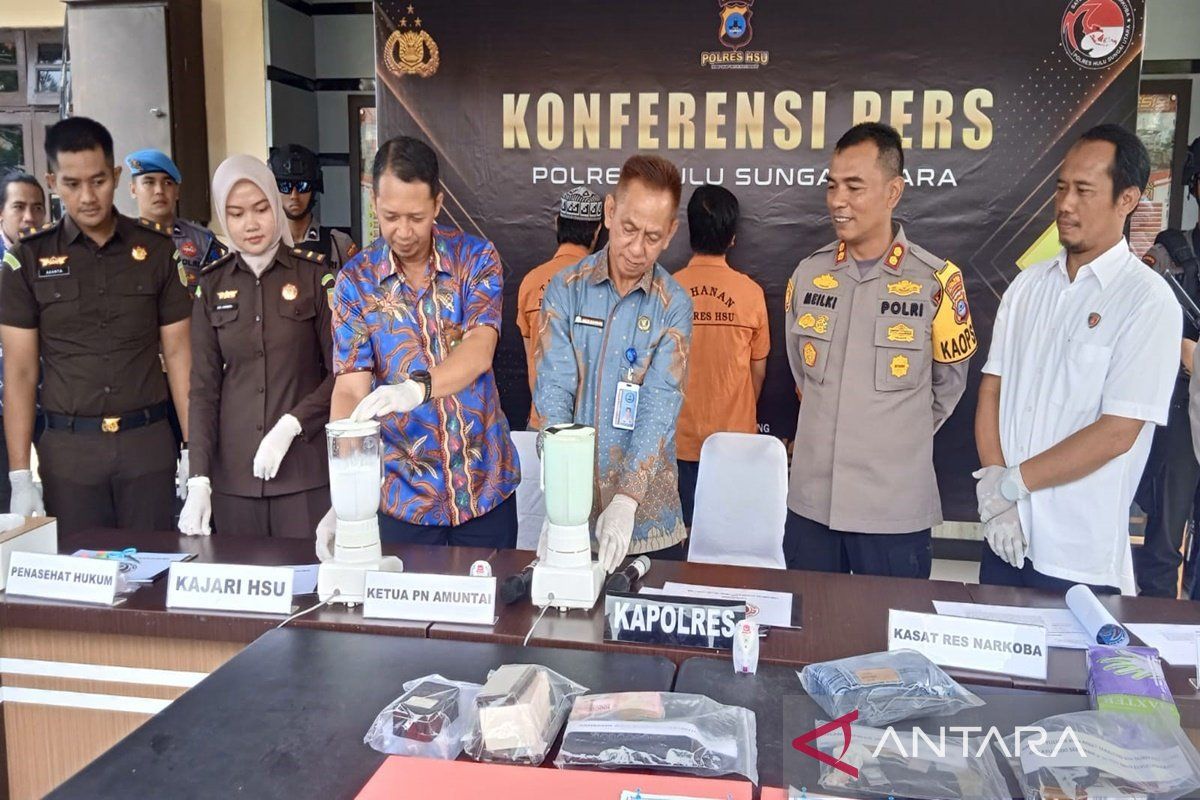 84 Barang Bukti Paket Nakotika Jenis Sabu Dimusnahkan