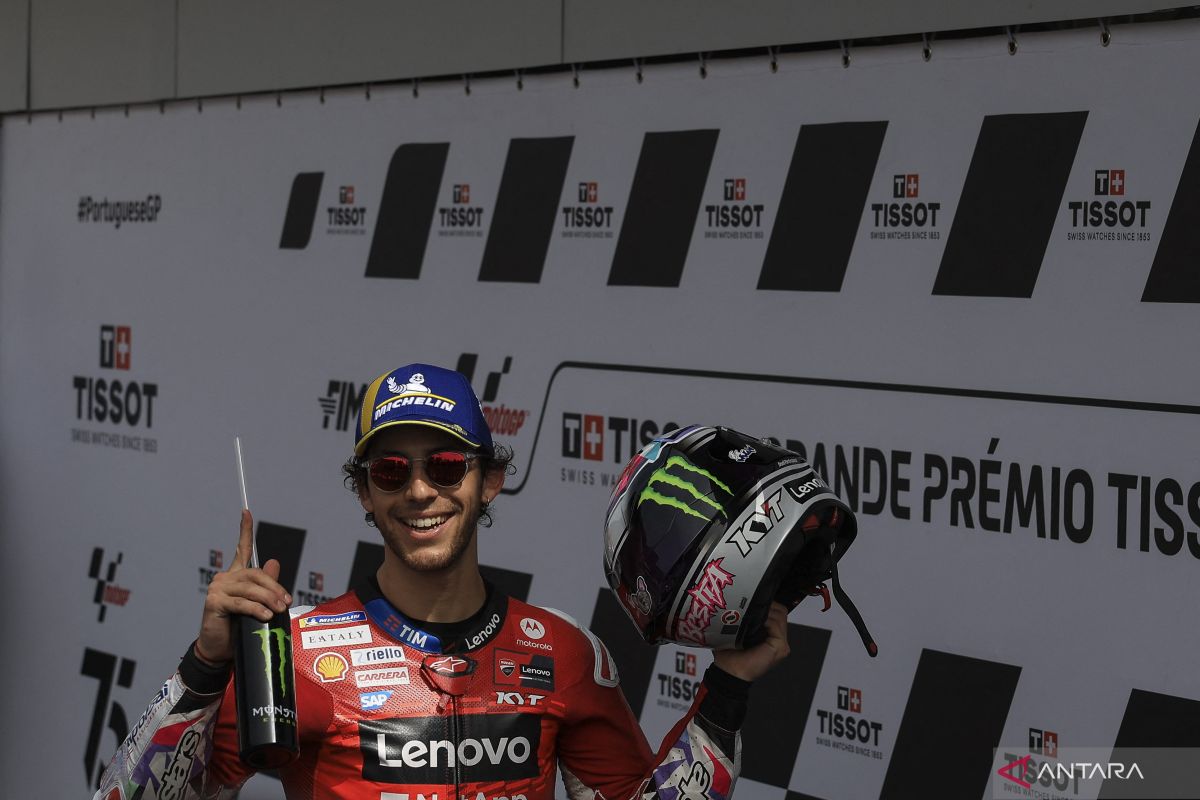 MotoGP: Pembalap Enea Bastianini raih pole di Portugal