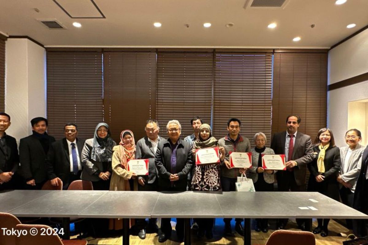 Lima relawan tanggap bencana gempa Ishikawa raih Ambassador Award