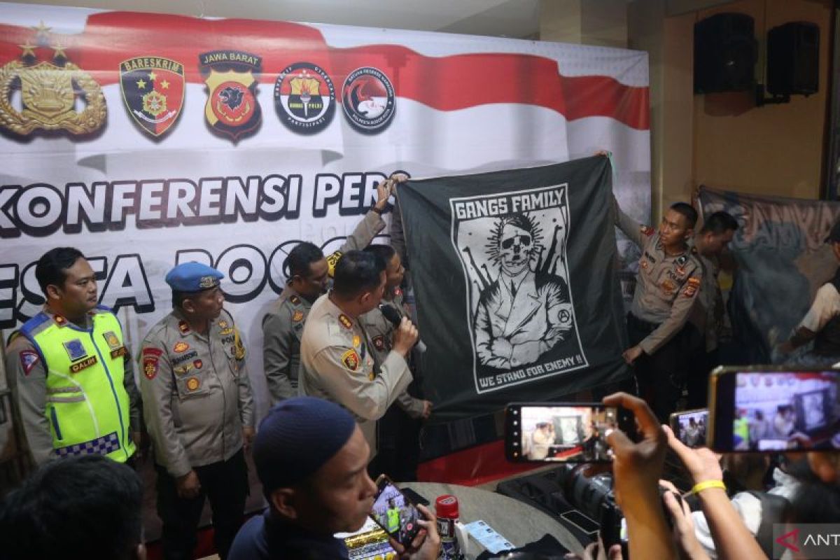 Polresta Bogor Kota tangkap 256 remaja dan pemuda anggota gengster