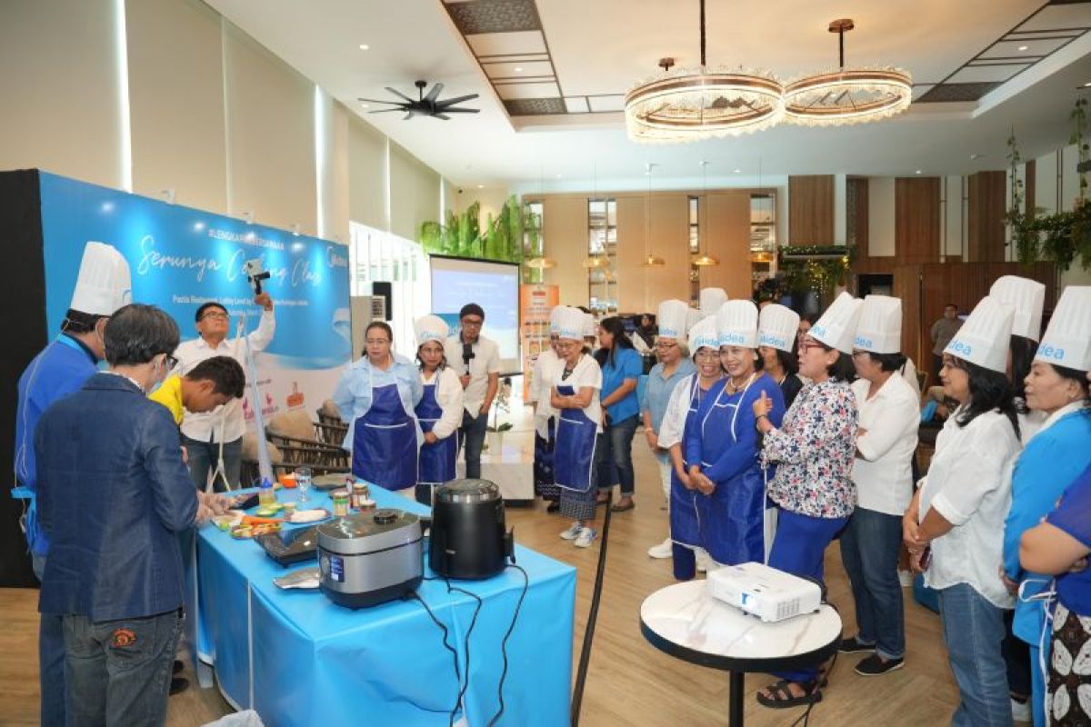 Midea Indonesia kolaborasi dalam event cooking class
