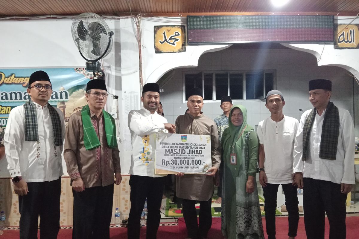 Pemkab Alokasi Rp900 juta bantu masjid