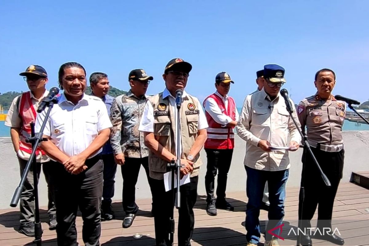 Menko PMK pantau kesiapan infrastruktur penyeberangan Pelabuhan Merak