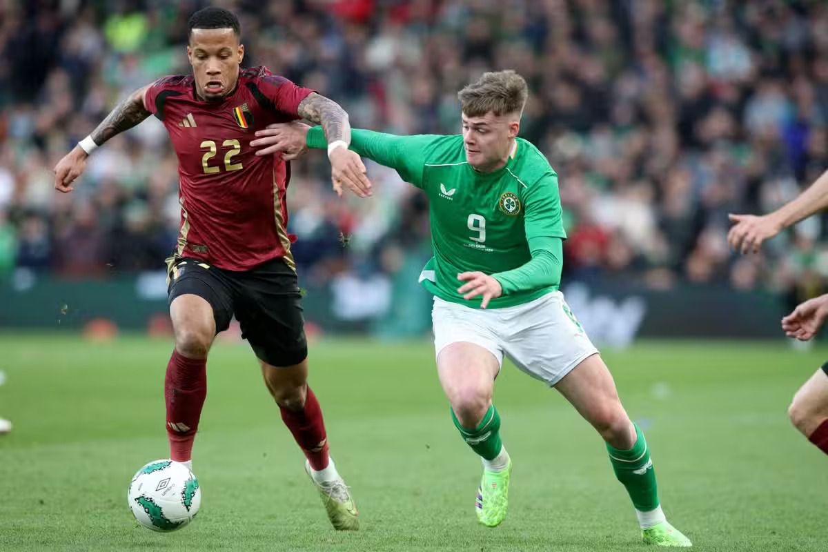 Laga Belgia lawan Republik Irlandia berakhir imbang tanpa gol