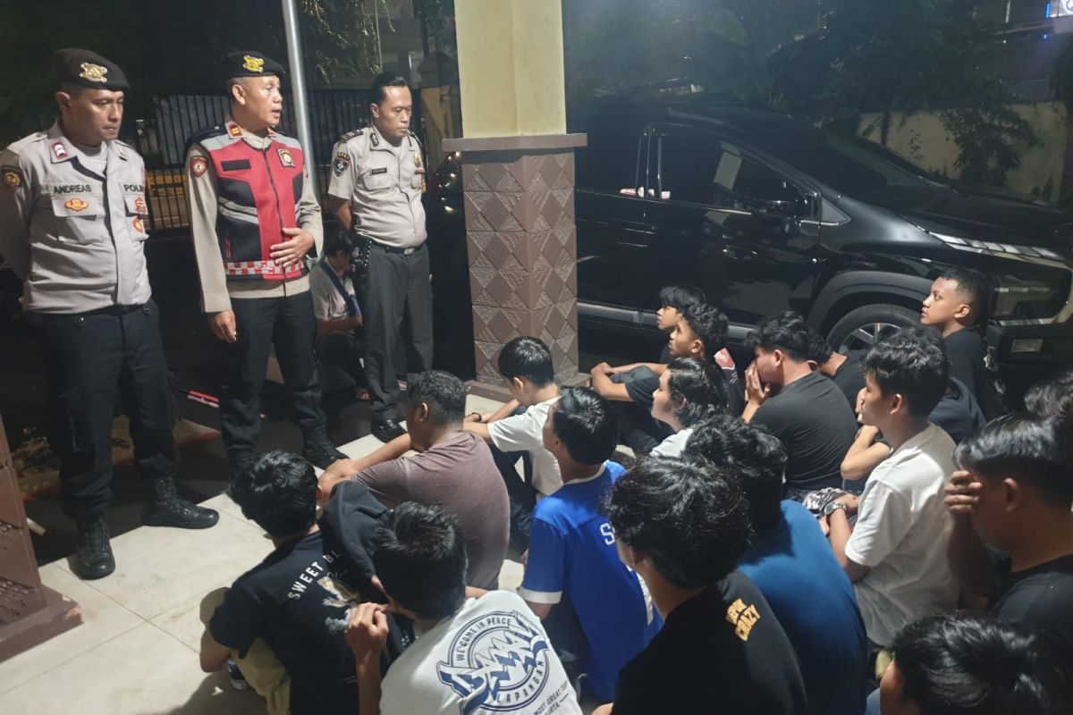 Polisi tangkap 31 remaja yang lakukan 