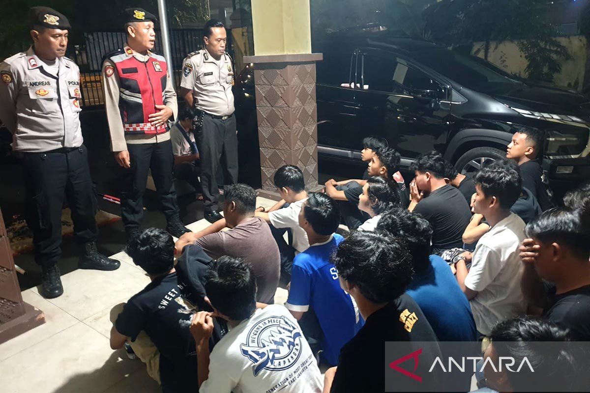 Polisi tangkap 31 remaja yang lakukan "SOTR" di Pancoran