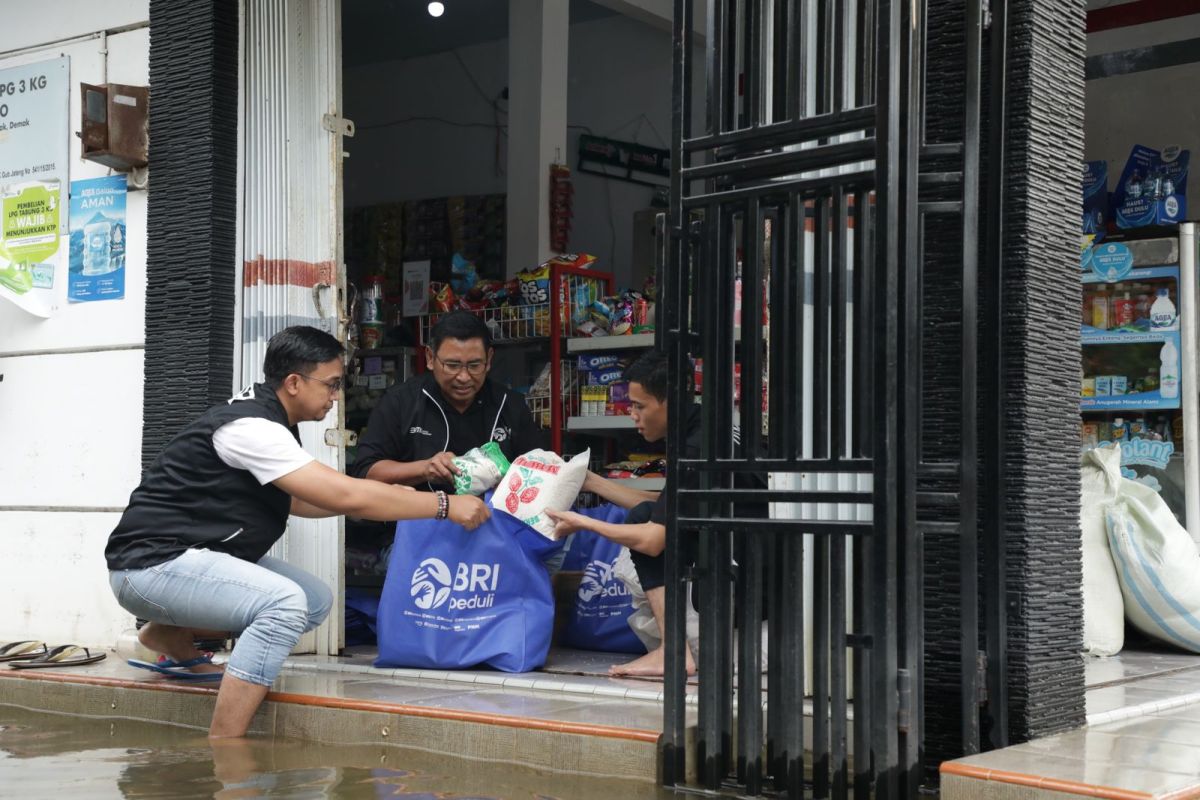 BRI Peduli salurkan bantuan bagi warga terdampak banjir di Demak