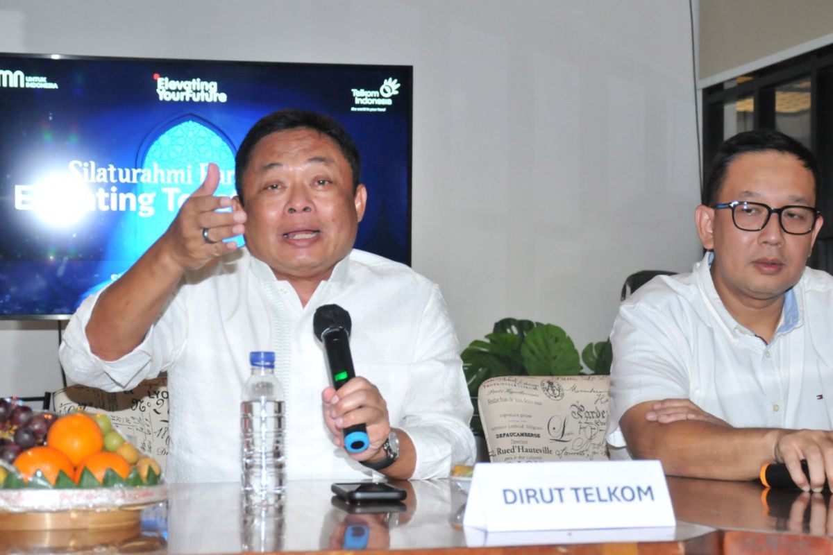 Telkom Indonesia prediksi trafik telekomunikasi meningkat 10 persen hingga Idul Fitri